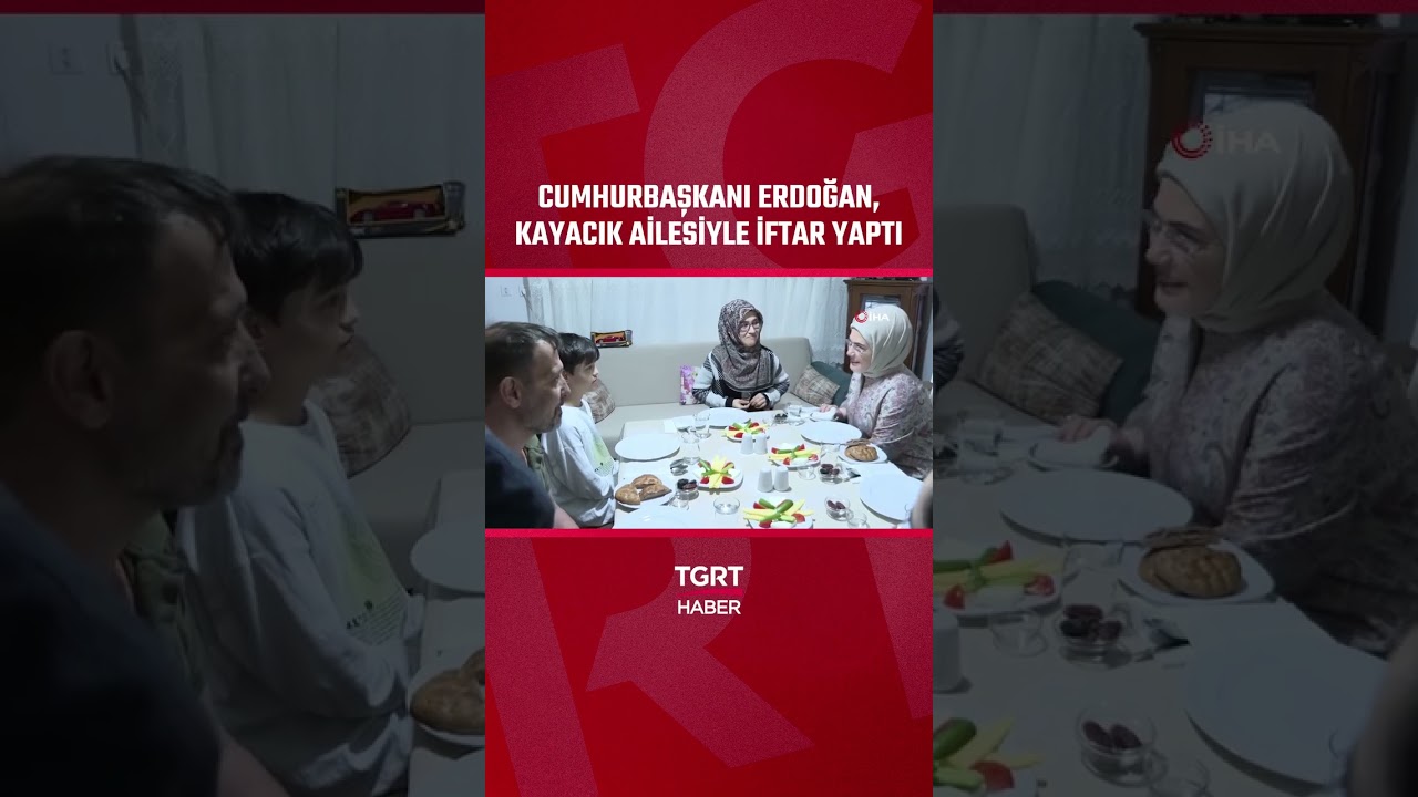 Cumhurbaşkanı Erdoğan İftarda Kayacık Ailesinin Misafiri Oldu! #shorts