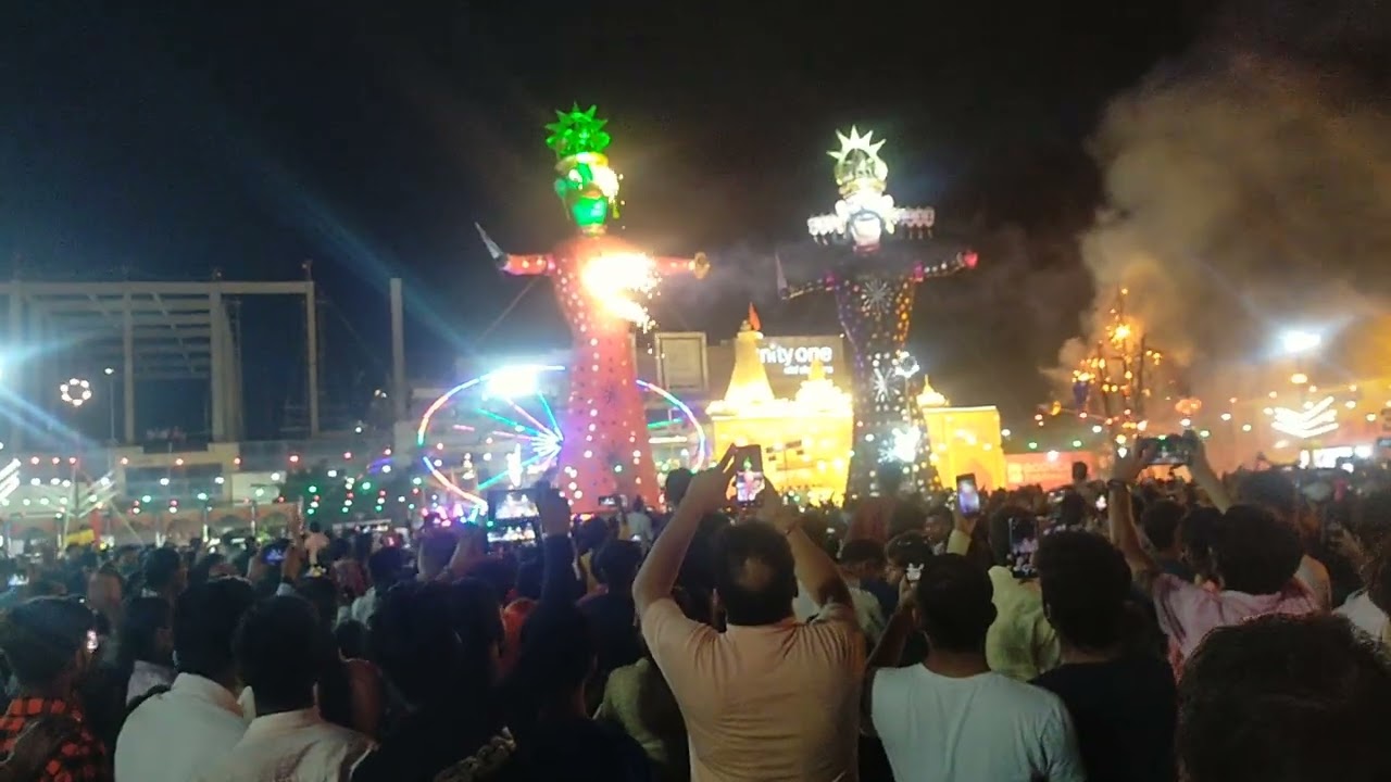 Ravan Dahan Bala Ji Ramleela Shahdara CBD Ground dt 05/10/2022