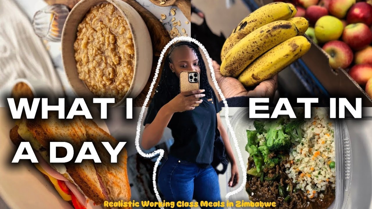 What I Eat in a Day | Life as a Working Class in Zimbabwe 🇿🇼 