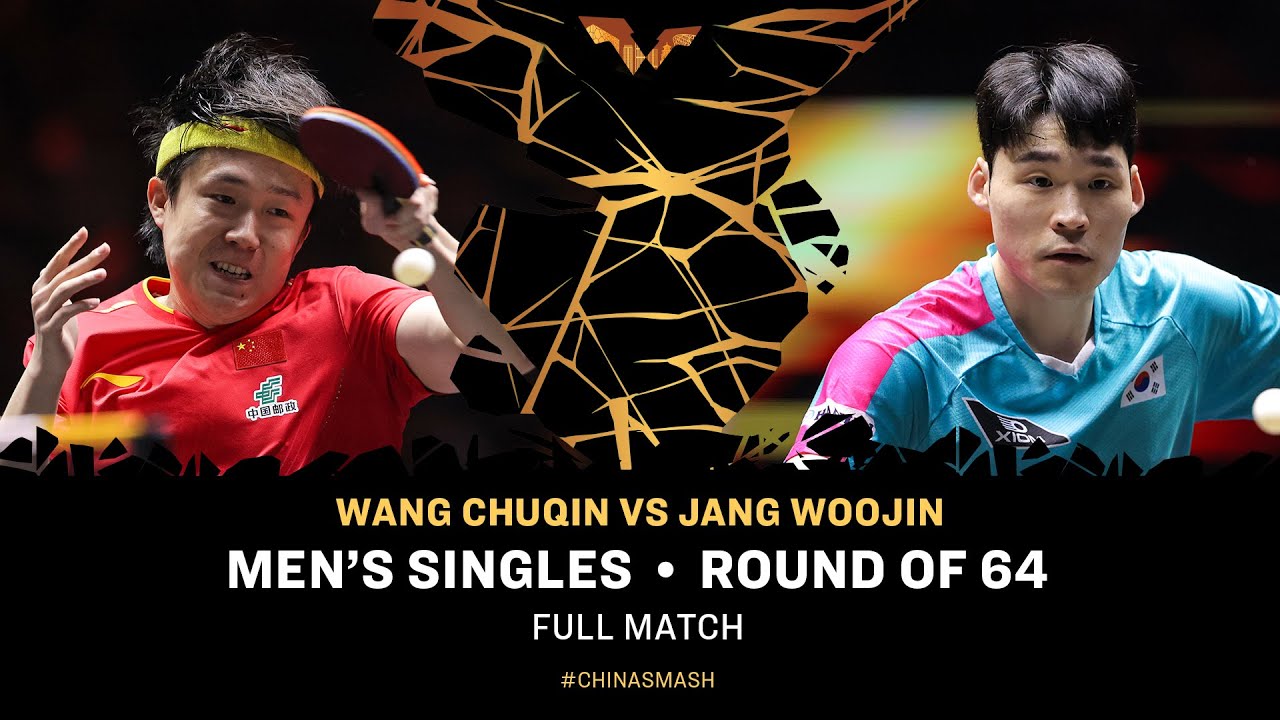 FULL MATCH | Wang Chuqin vs Jang Woojin | MS R64 | #ChinaSmash 2025
