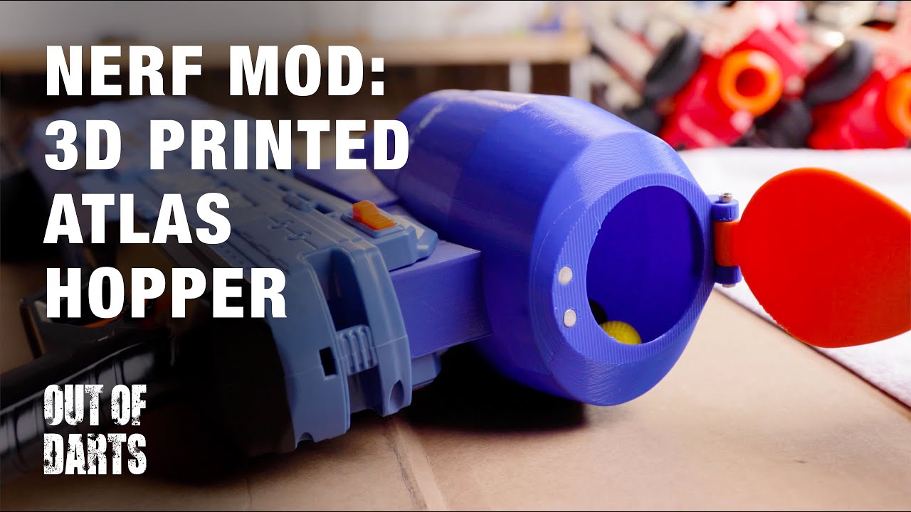 Nerf MOD: 100+ round Rival Atlas Hopper