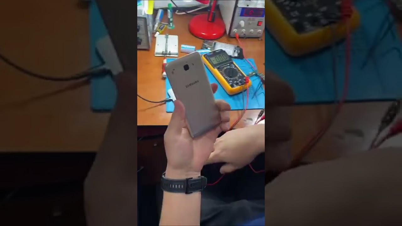 Телефон жөндеуді үйрету барысы (шеберханада)
