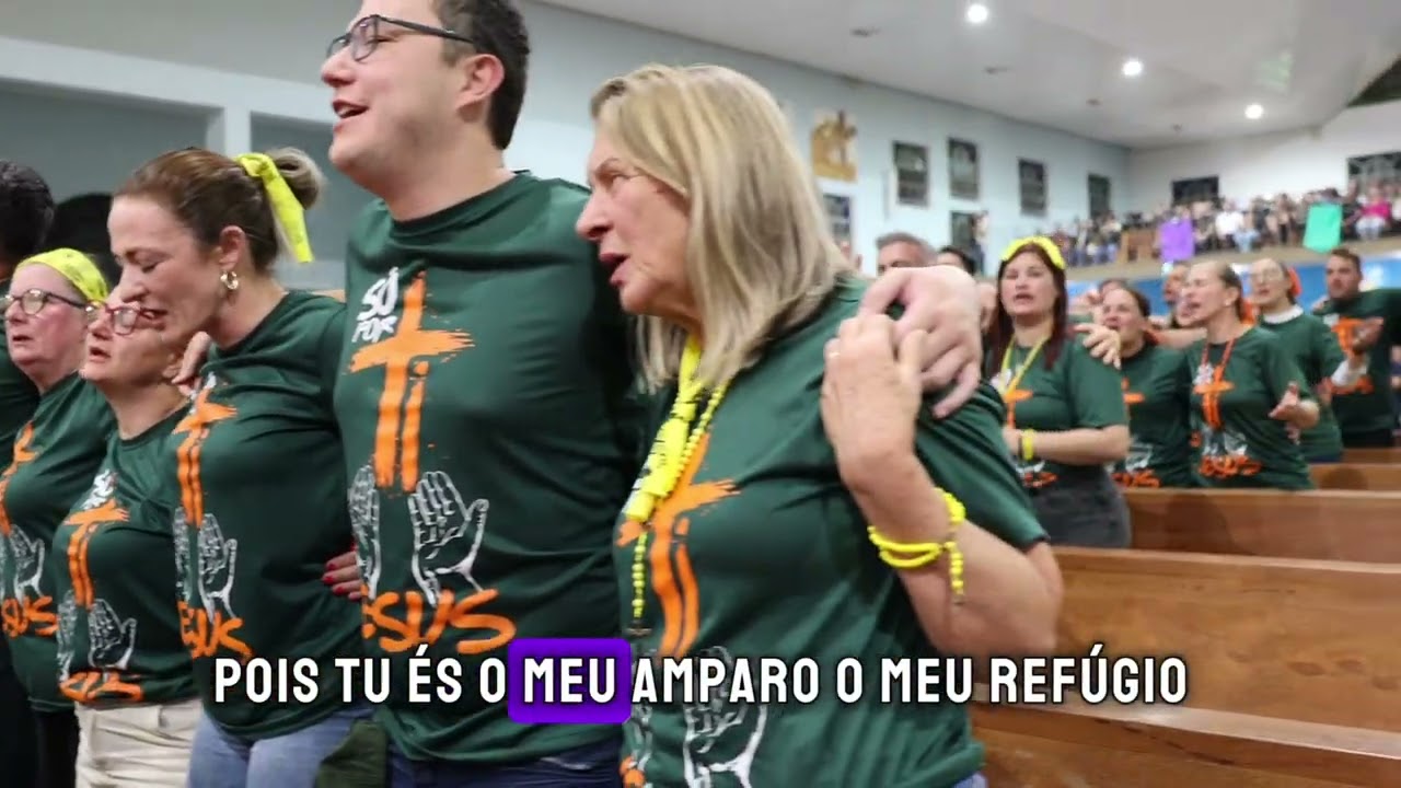 Relembrando a missa de encerramento do 11 acampamento sênior de Joinville #acampamento #amigo #jesus