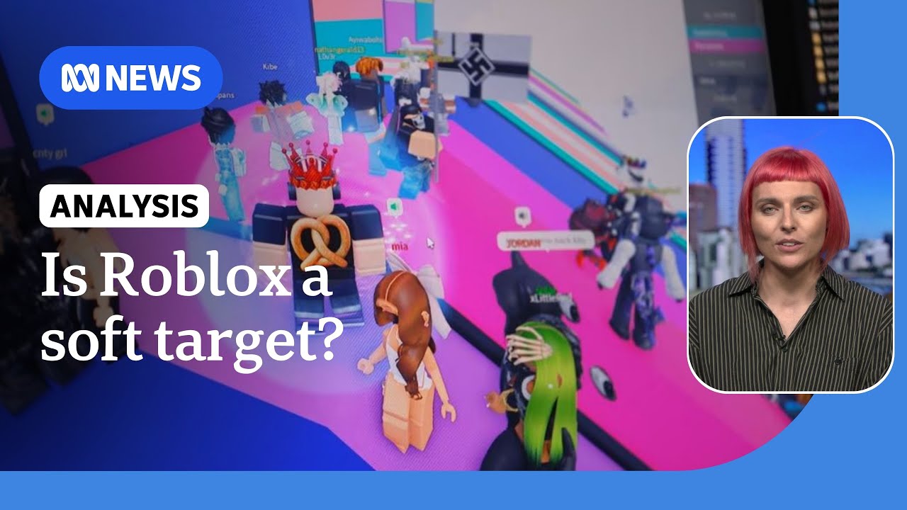 Является ли Roblox лёгкой добычей для хищников и экстремистов? | ABC NEWS