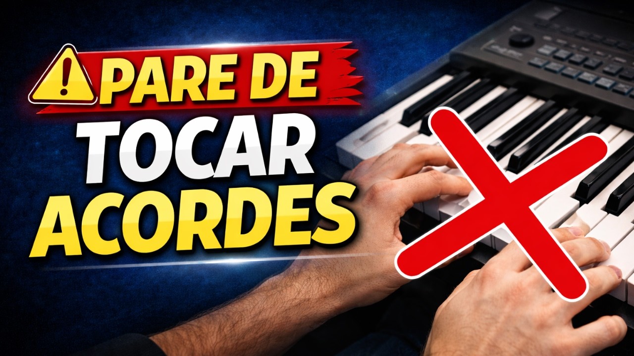 Como Parar de Tocar Só Acordes no Teclado