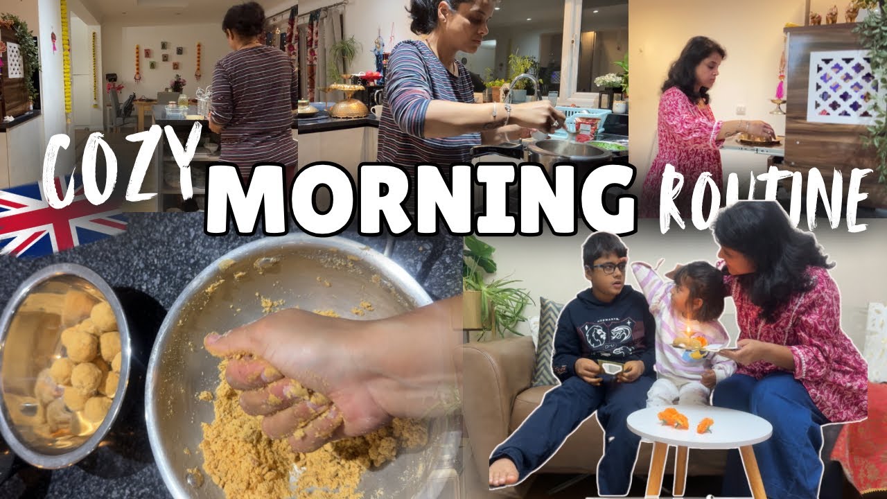 Cozy Winter Morning Routine & Breakfast Ideas | Bhai Dooj In UK