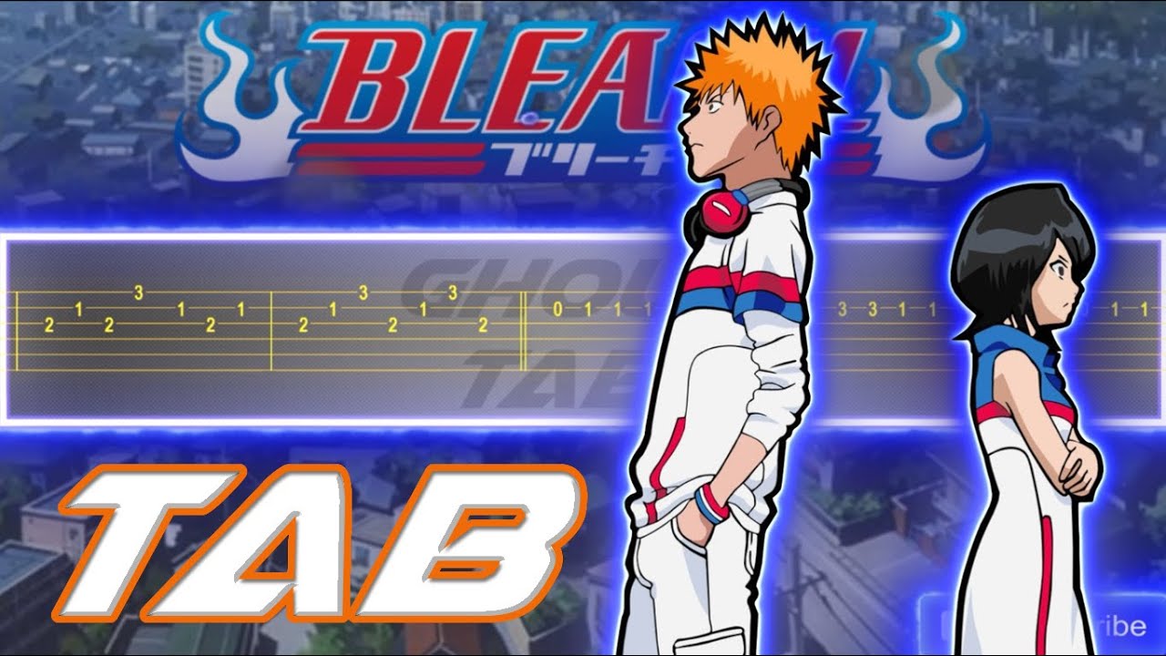 Bleach Opening 1 - Asterisk (Guitar Tab 譜 Tutorial)