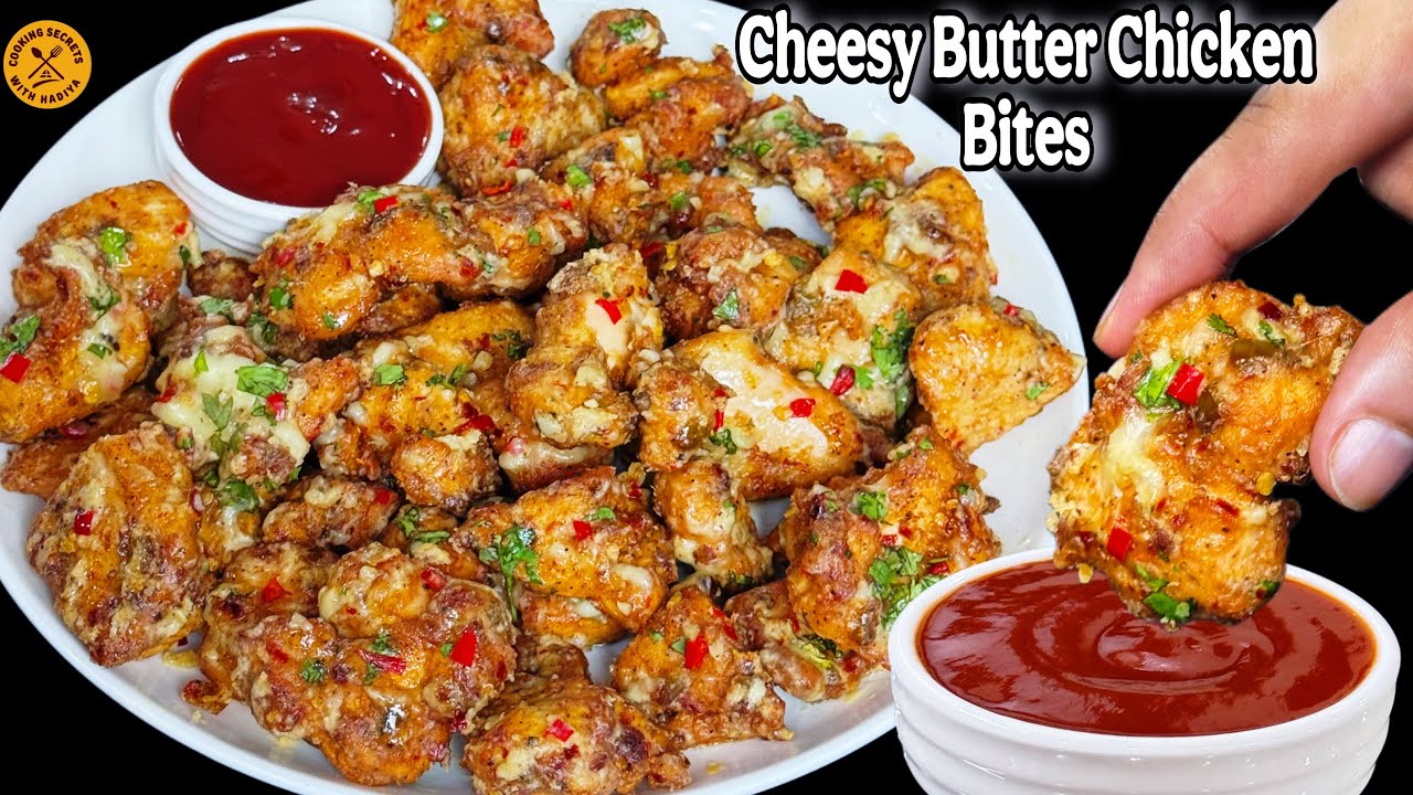 These Buttery Cheesy Chicken Bites Are Next Level | Zabardast Creamy Sauce Wala Chicken Boti Fry