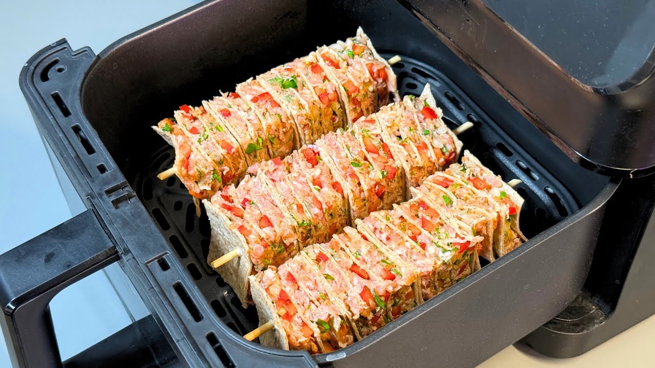 Этот рецепт для аэрогриля становится вирусным повсюду ❗️ Все  хотят попробовать его ❗️