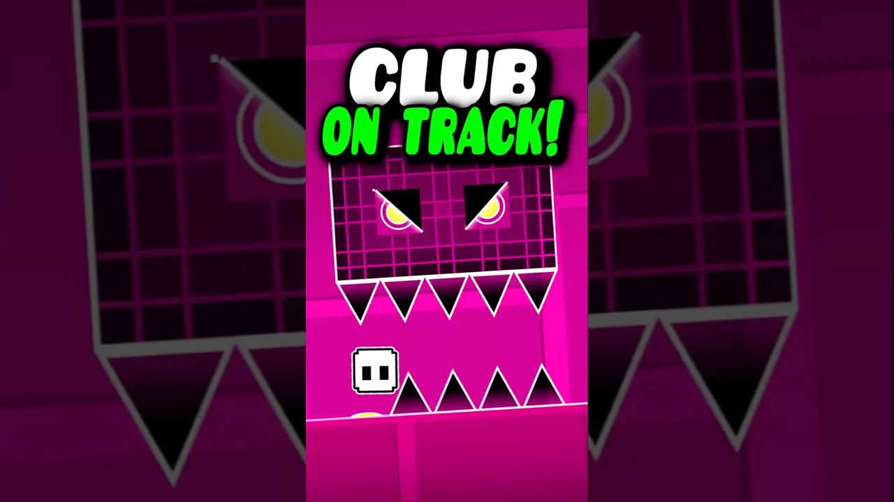 BACK ON TRACK WITH A LOT OF CLUBSTEP MONSTERS?!! #geometrydash #gd #shorts #games
