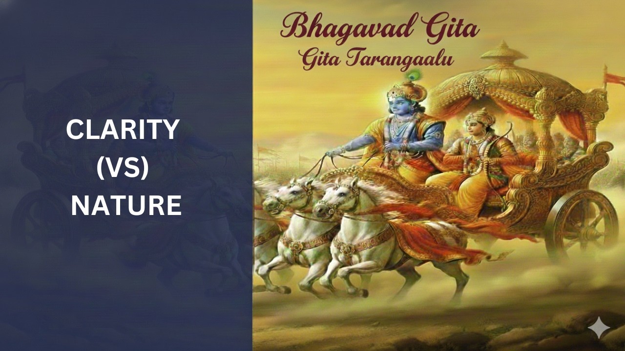 Why We Ignore What We Know | Gita 3.32-3.33 |తెలిసినా ఎందుకు చేయము? | గీత 3.32-3.33