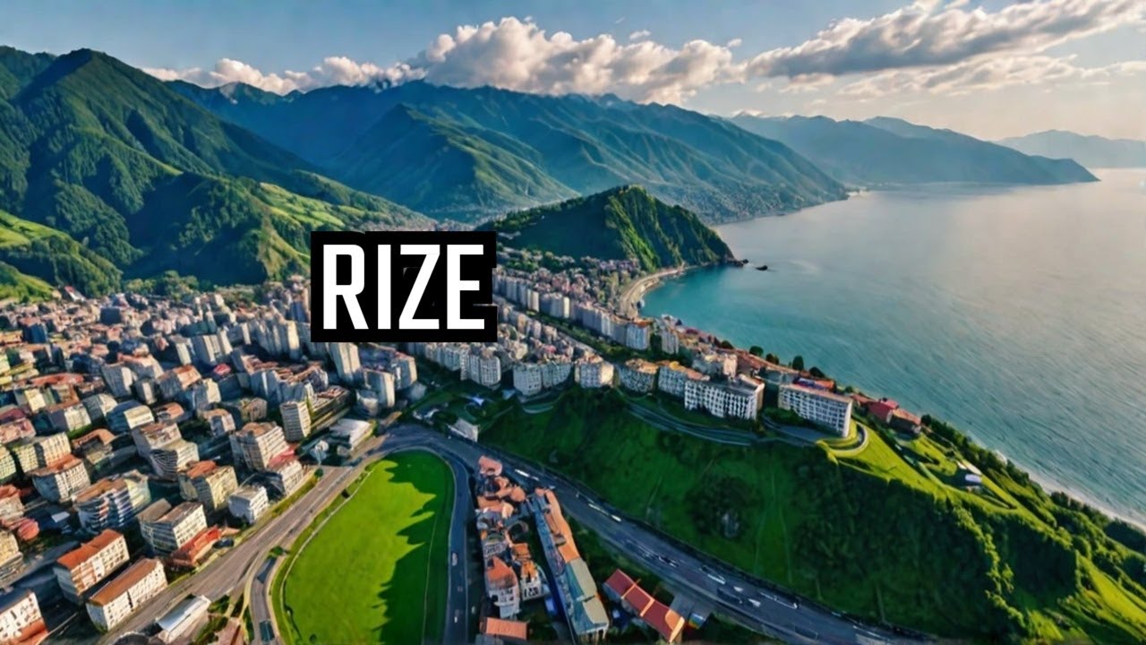 Rize, Türkiye 🇹🇷 in 8K ULTRA HD HDR Dolby Vision™ Drone Footage