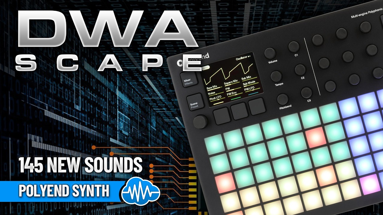 POLYEND SYNTH ♫ 145 Custom Sounds ► DWA SCAPE