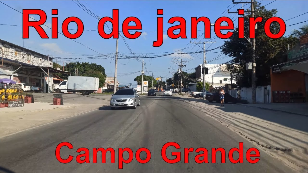 Conhecendo o Rio de janeiro Desbravando o bairro de Campo grande, no rio de janeiro