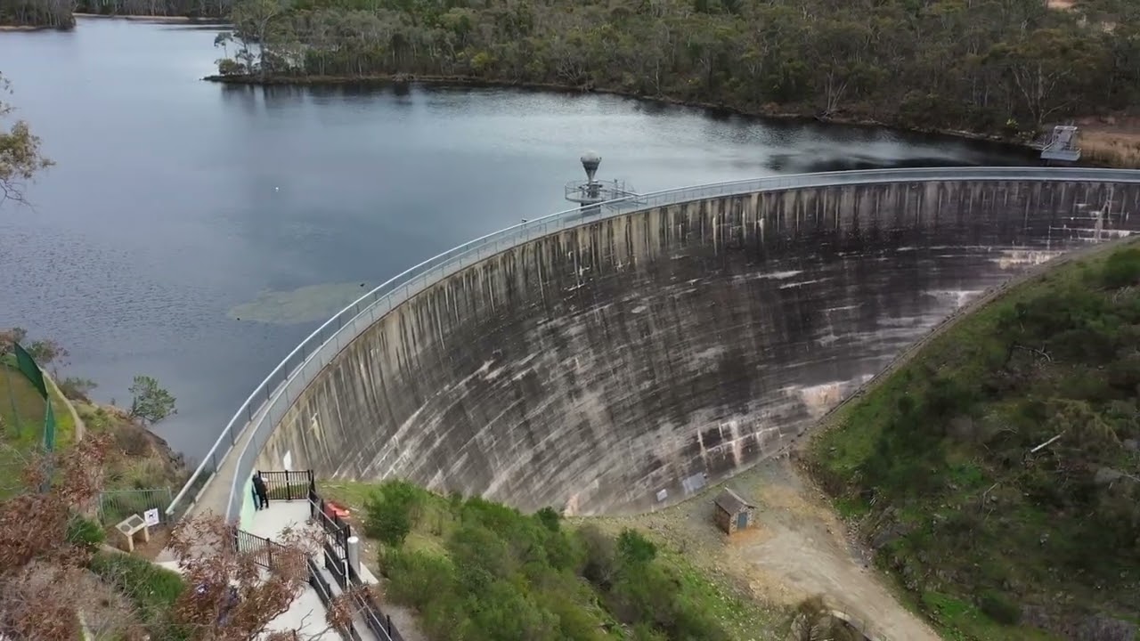 Whispering Wall, Barossa Reservoir