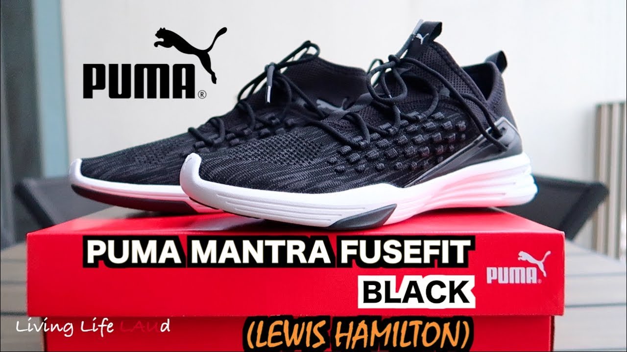 PUMA MANTRA FUSEFIT BLACK (LEWIS HAMILTON) | UP-CLOSE & ON-FEET