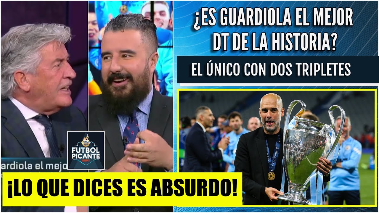 Álvaro CASI INFARTA a Rafa Puente al negar GRANDEZA de Pep y el Manchester City | Futbol Picante
