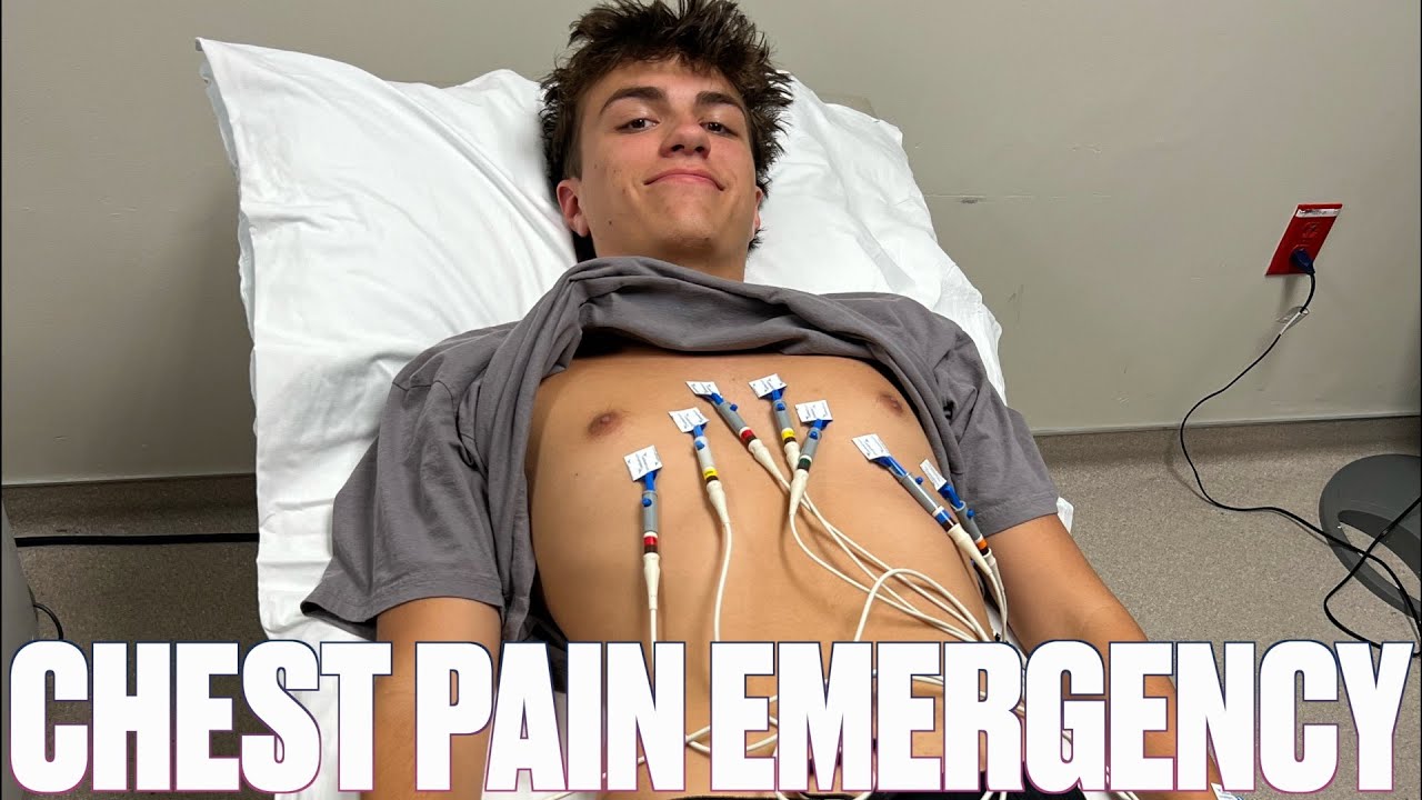 CHEST PAINS SEND 15-YEAR-OLD TO THE HOSPITAL FOR EKG | SCARY EMERGENCY WITH NO WARNING