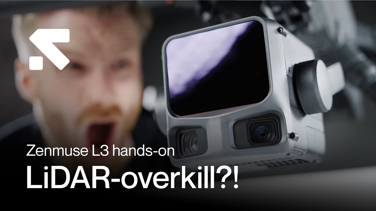 DJI Zenmuse L3 | DJI:s nya värsting-LiDAR!