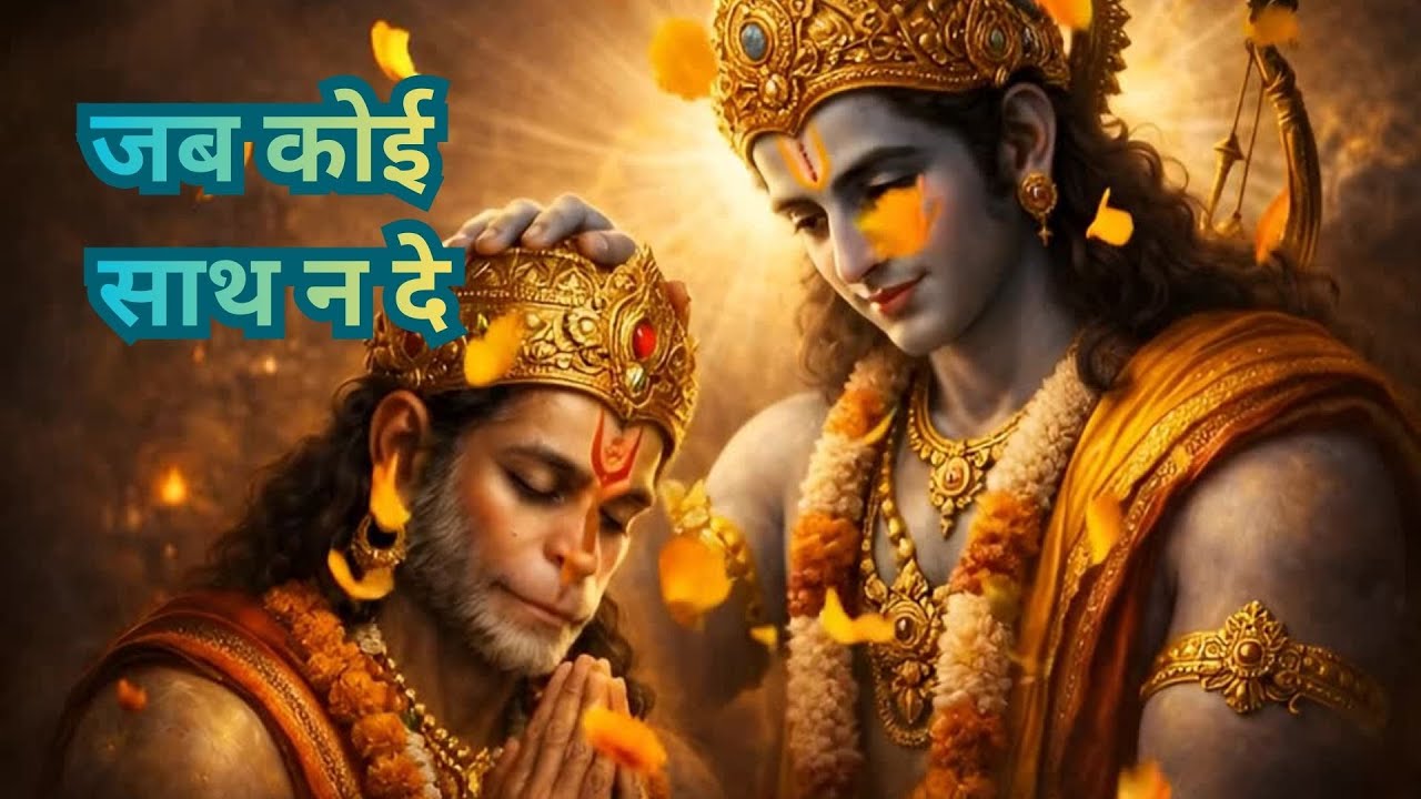 जब कोई साथ न दे… हनुमान जी आपको राम जी से मिला देंगे | Tuesday Live Bhajan | New Bhajan Heart Touch