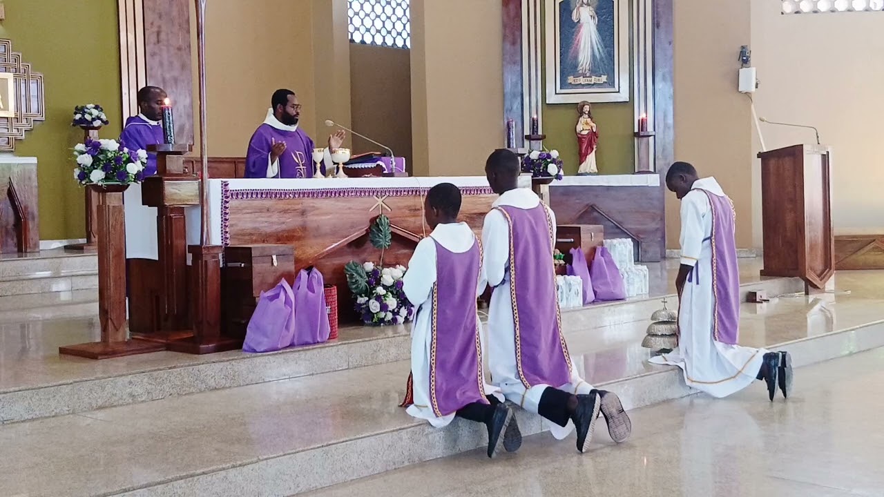 #ADHIMISHO LA MISA DOMINIKA YA 3 YA KWARESMA MWAKA A WA KANISA KUTOKA  PAROKIA YA MT BONAVENTUR