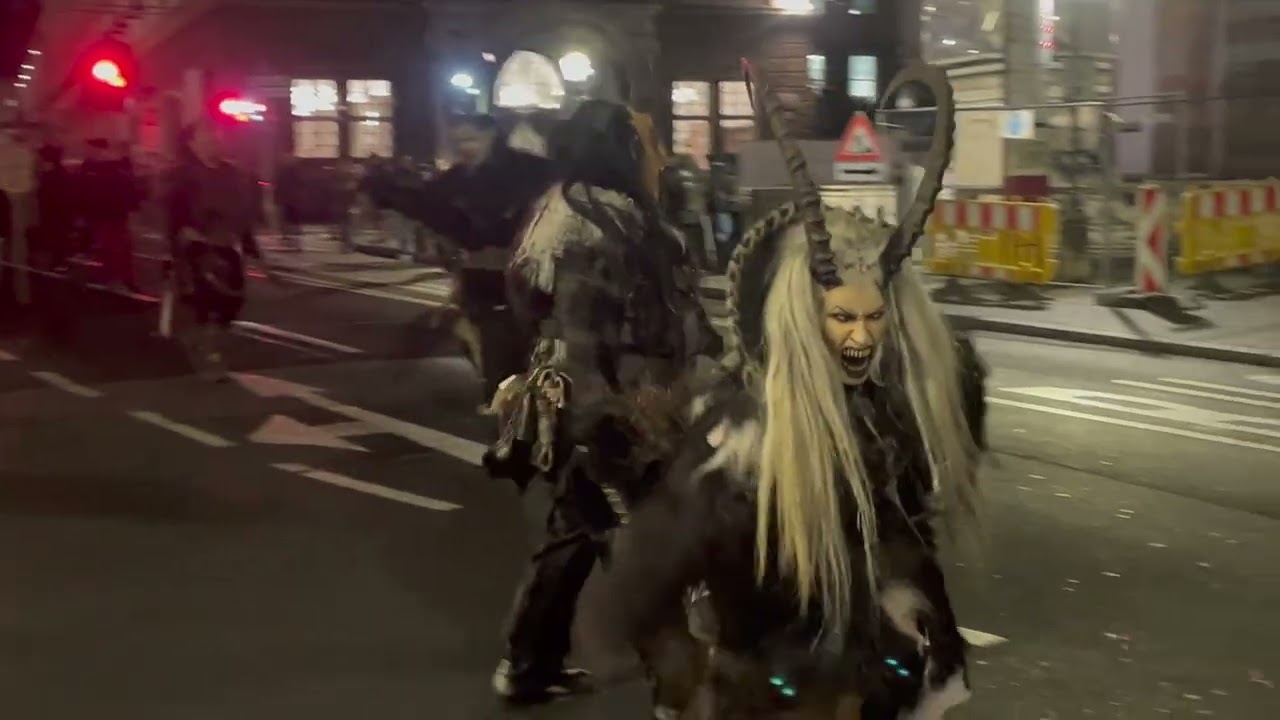Krampus Parade 2025 Salzburg Austria