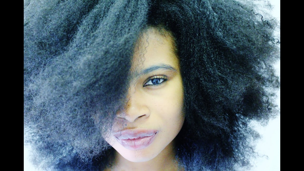 Natural Hair| BIG AFRO (No heat tools)