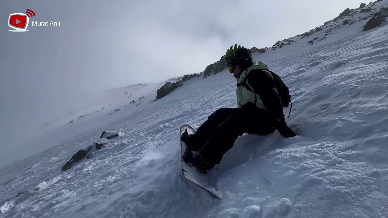 Ottoman Teleferiği Altında O Keyifli Anlar Erciyes Kayak Merkezinde Efe ve Ulaş İle İndik