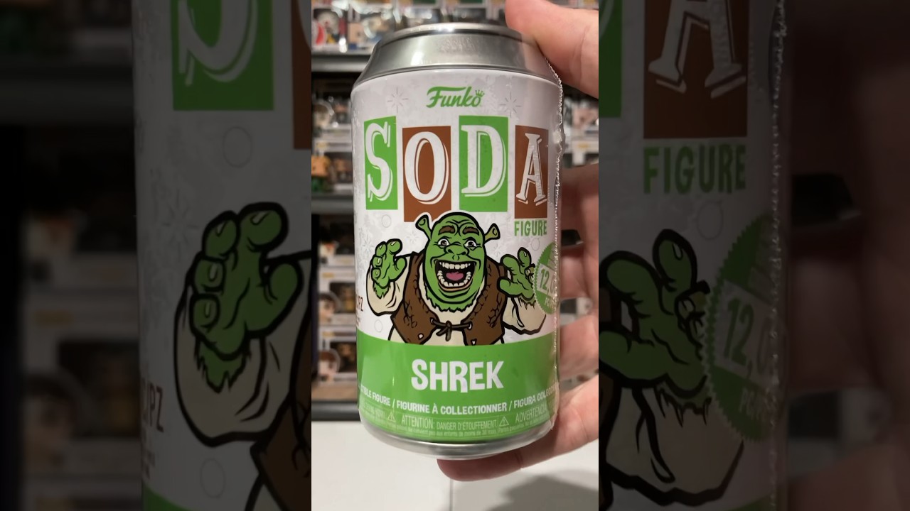 NEW Shrek FUNKO Soda unboxing! 
