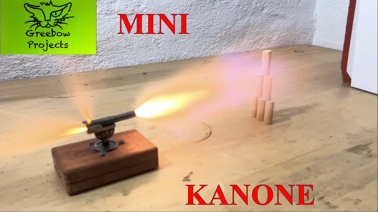 Mini Kanone    Männerspielzeug