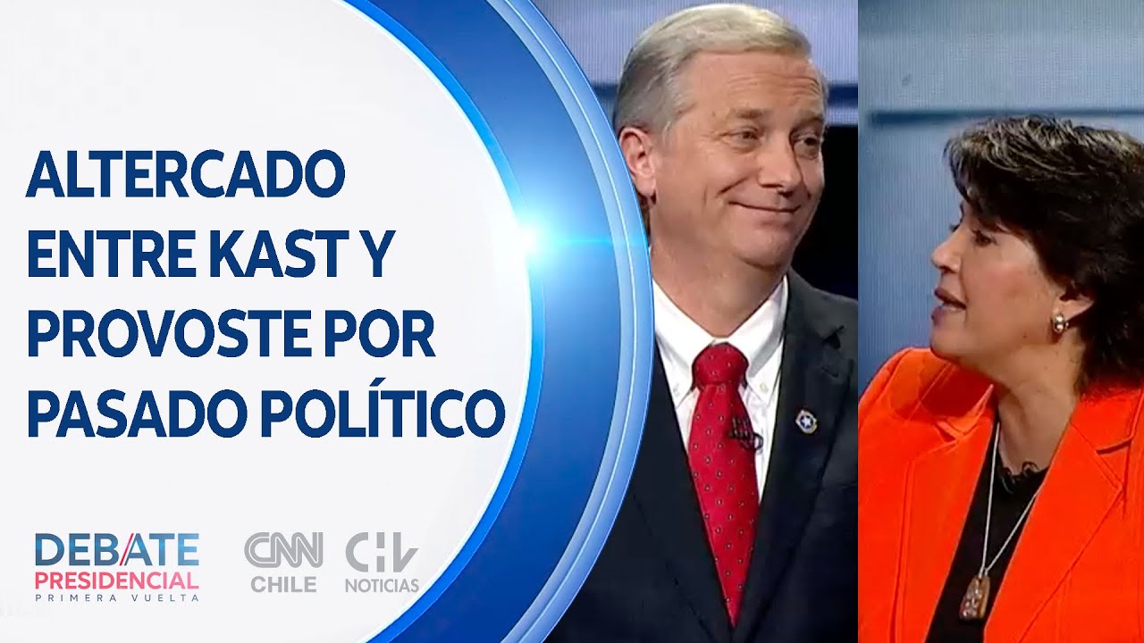 #DebateCHVCNN | “Usted hace de la mentira su base discursiva”: Altercado entre Provoste y Kast