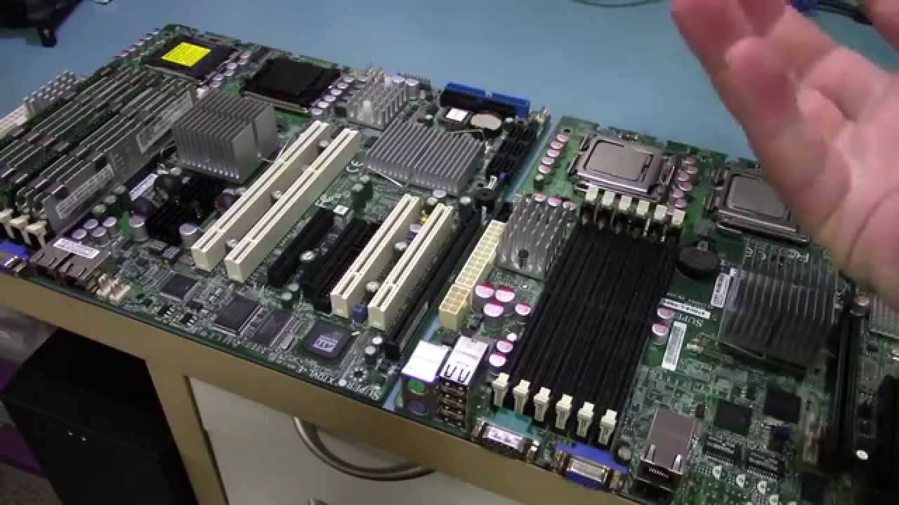 Hackintosh Super Micro Dual Quad Xeon Build (Part 1 of 2 - X7DCA-L Motherboard)