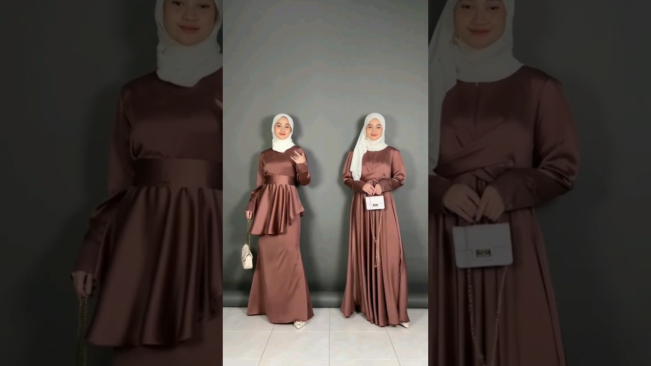 DRESS ELEGANT FOR RAYA Malaysia Style 😱👀🥵 #shorts #shortsfeed