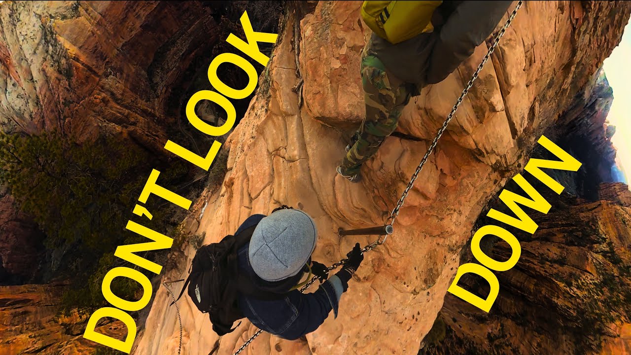 Я совершил восхождение на вершину Angels Landing на рассвете | От начала до конца