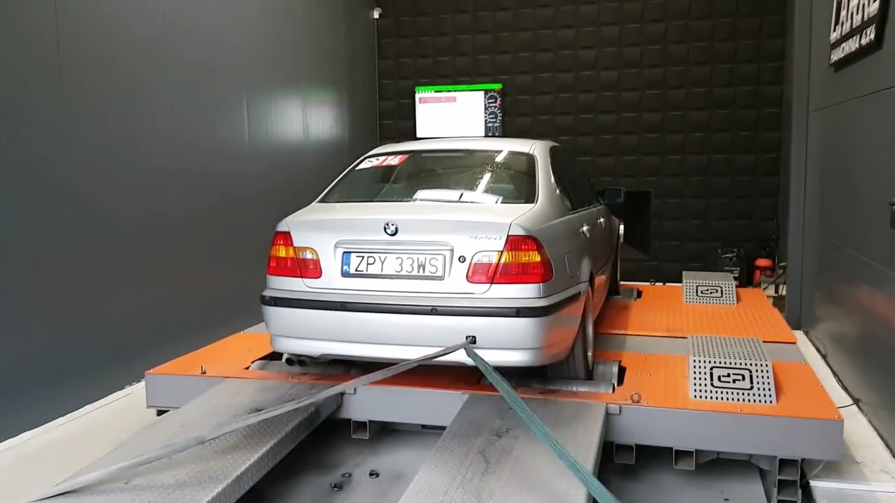 BMW e46 325i Dyno Run M54B25 Completely Stock