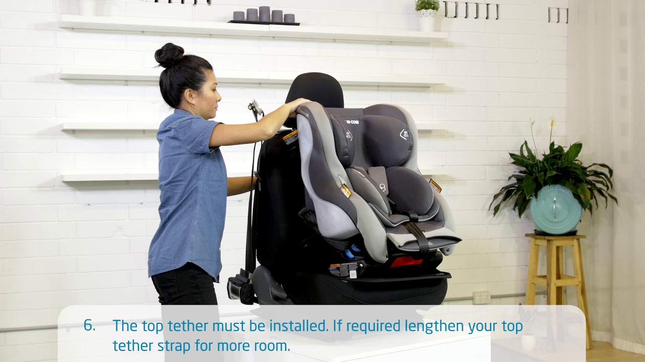 Maxi Cosi MODA Forward facing  Installation Video