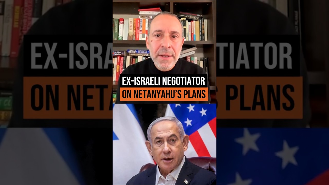 Israeli negotiator EXPOSES Netanyahu's plan