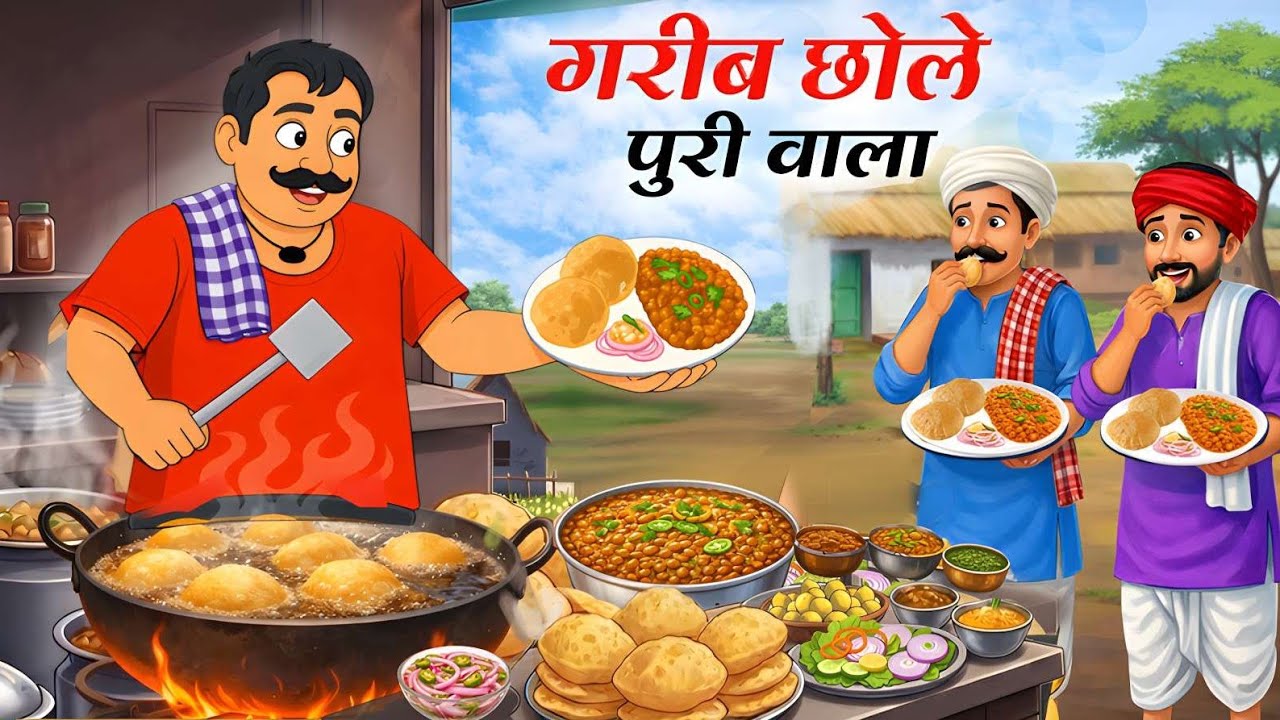 छोले भटूरे वाला | Chole Bhature | Hindi Kahani | Moral Stories | Bedtime Stories