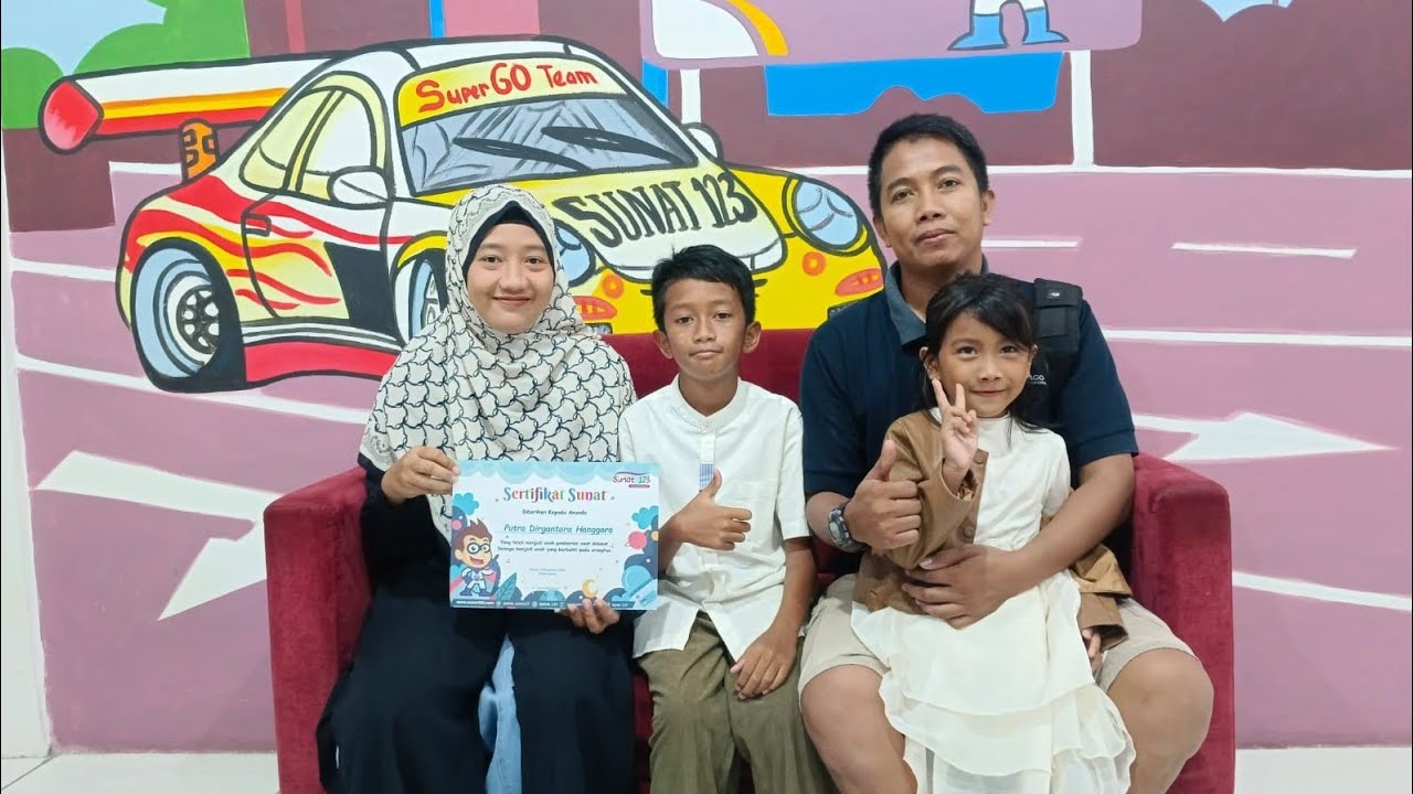 Mengantar sunat kk di 123 cab cibitung # vidiocontes sunat 123#sunat 123.