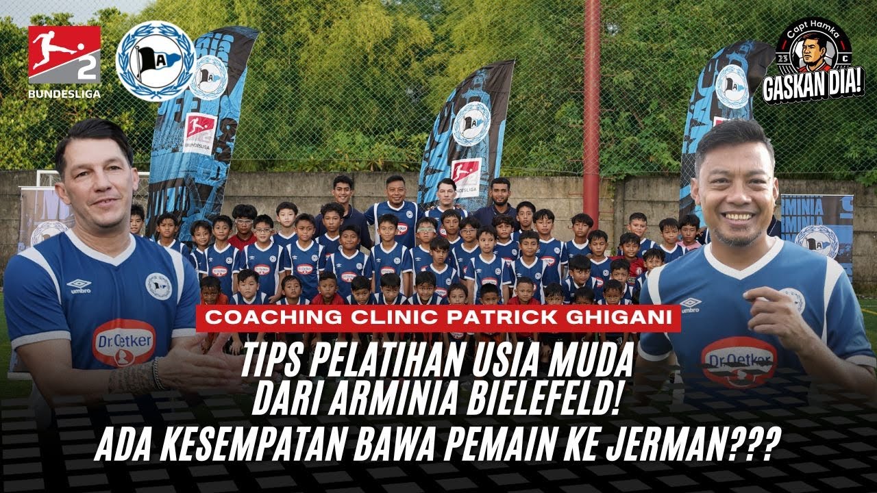 ARMINIA BAWA TIPS PEMBINAAN DI JERMAN SAAT COACHING CLINIC BERSAMA H23SS!
