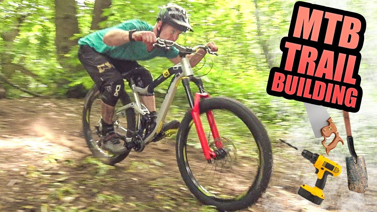 BUILDING MTB FREERIDE JUMPS AND TRAILS