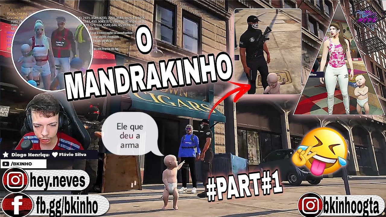 Bkinho GTA RP | O MANDRAKINHO NA CIDADE HYPE -GERAL FICO COMO AINN • HYPE MELHOR CIDADE GTA ROLEPLAY