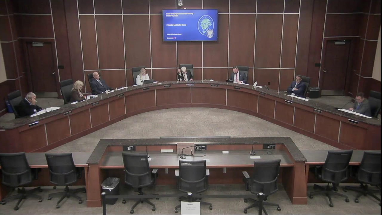 Board of County Commissioners Meeting - October 21, 2025