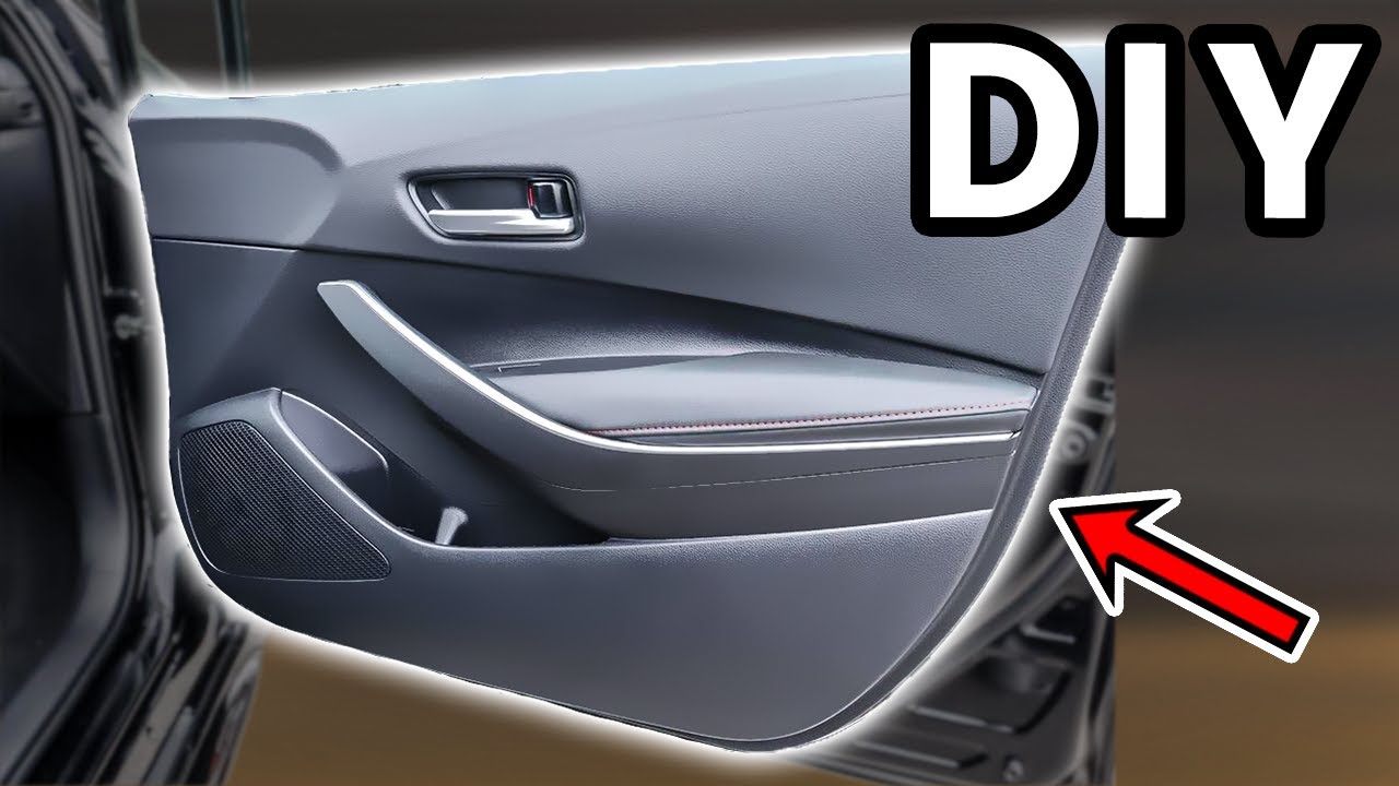 DIY 2020-2026 Toyota Corolla Passenger Front Door Panel Removal | How to Remove Corolla Door Panels