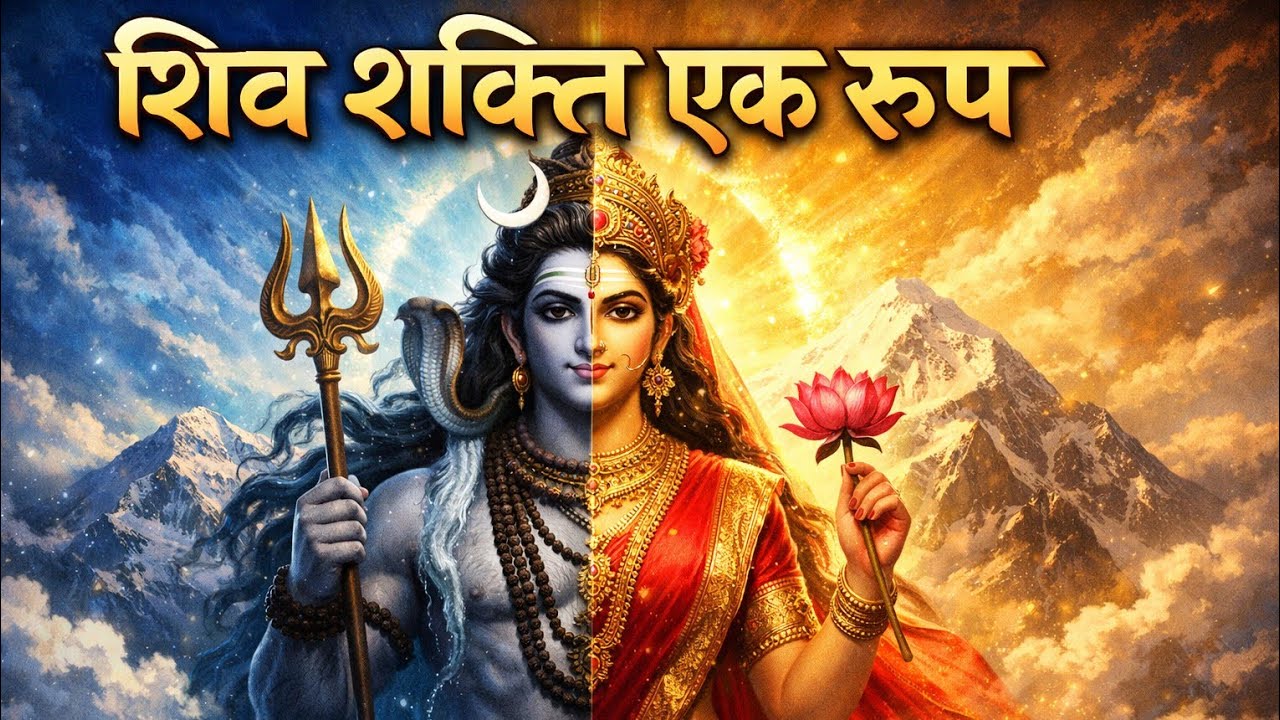 Shiv Shakti Ek Swaroop 🙏 Ardhanarishwar Bhajan | Har Har Mahadev | Jai Maa Jagdamba