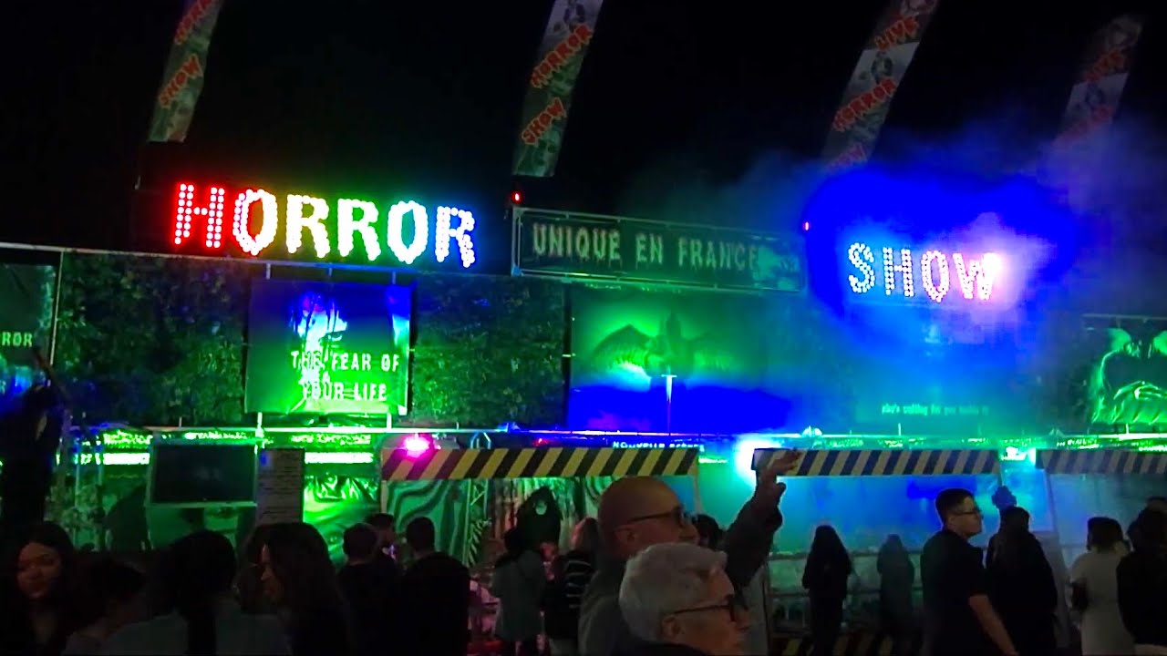 HORROR SHOW Fête foraine de Mâcon 2024