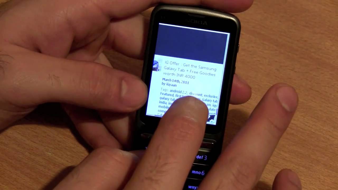 Nokia C3 Touch and Type Full Review