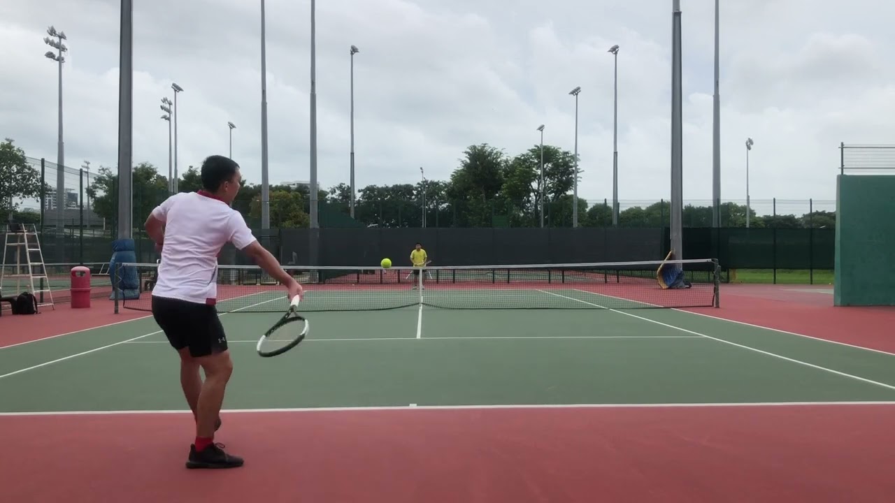 Throwback Tennis at Kallang