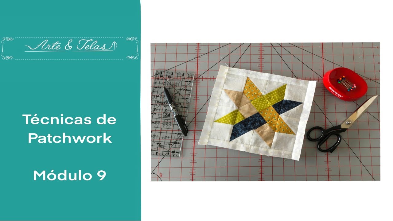 T&eacute;cnicas de Patchwork | Modulo 9 | Andrea Miani