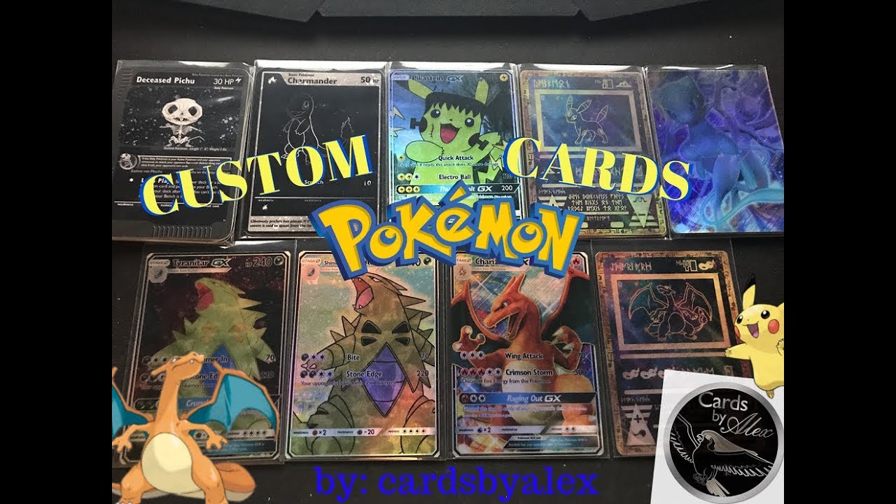 Custom Pok&eacute;mon Cards Unboxing!